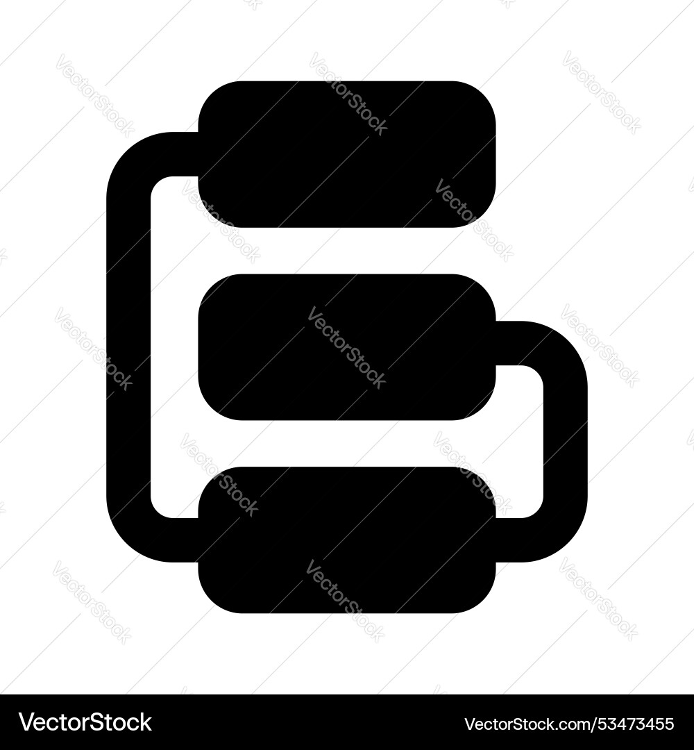 Hierarchy vector image