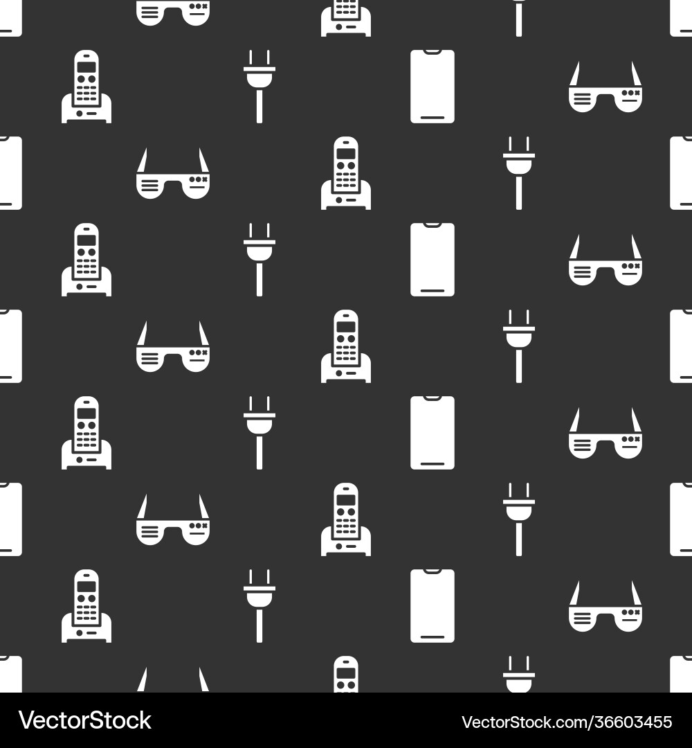 Set smartphone mobile phone smart glasses Set smartphone mobile phone smart glasses vector image