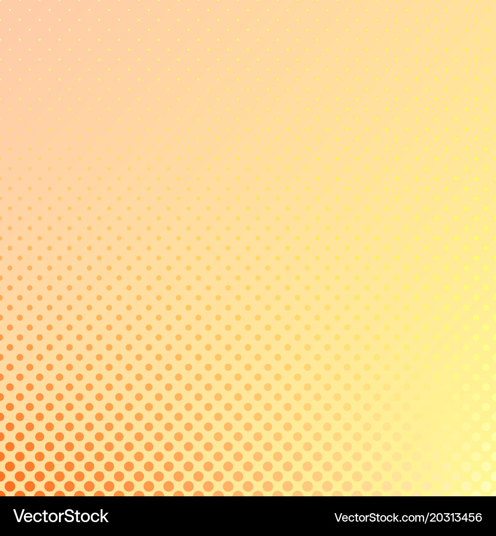 Gradient abstract halftone dot pattern background vector image