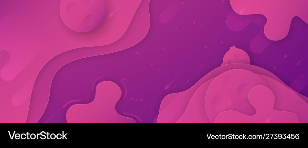 Modern abstract gradient background in liquid Vector Image