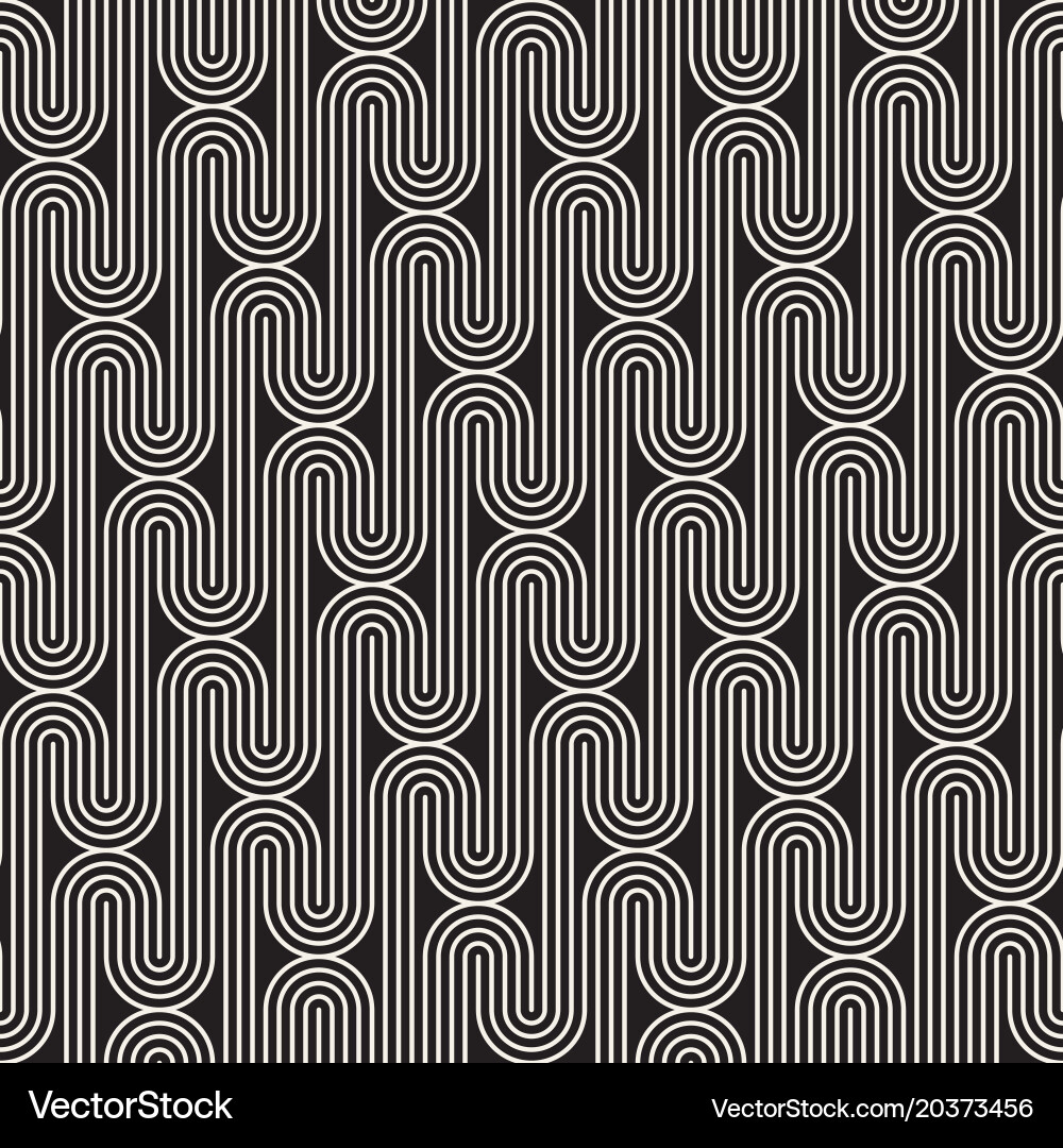 Striped Pattern Abstract Vector Image