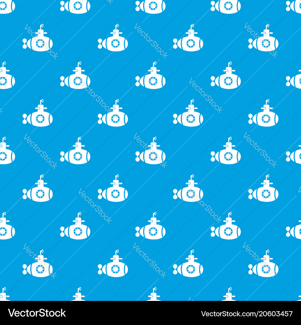 Bathyscaphe with hatch pattern seamless vector image
