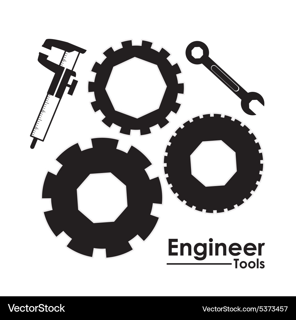 Engineer design vector image