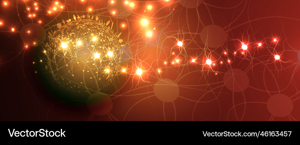 Quantum processing deep learning artificial Quantum processing deep learning artificial vector image