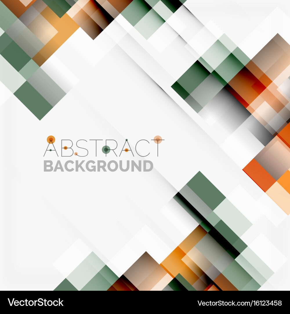 Abstract blocks template design background simple Vector Image
