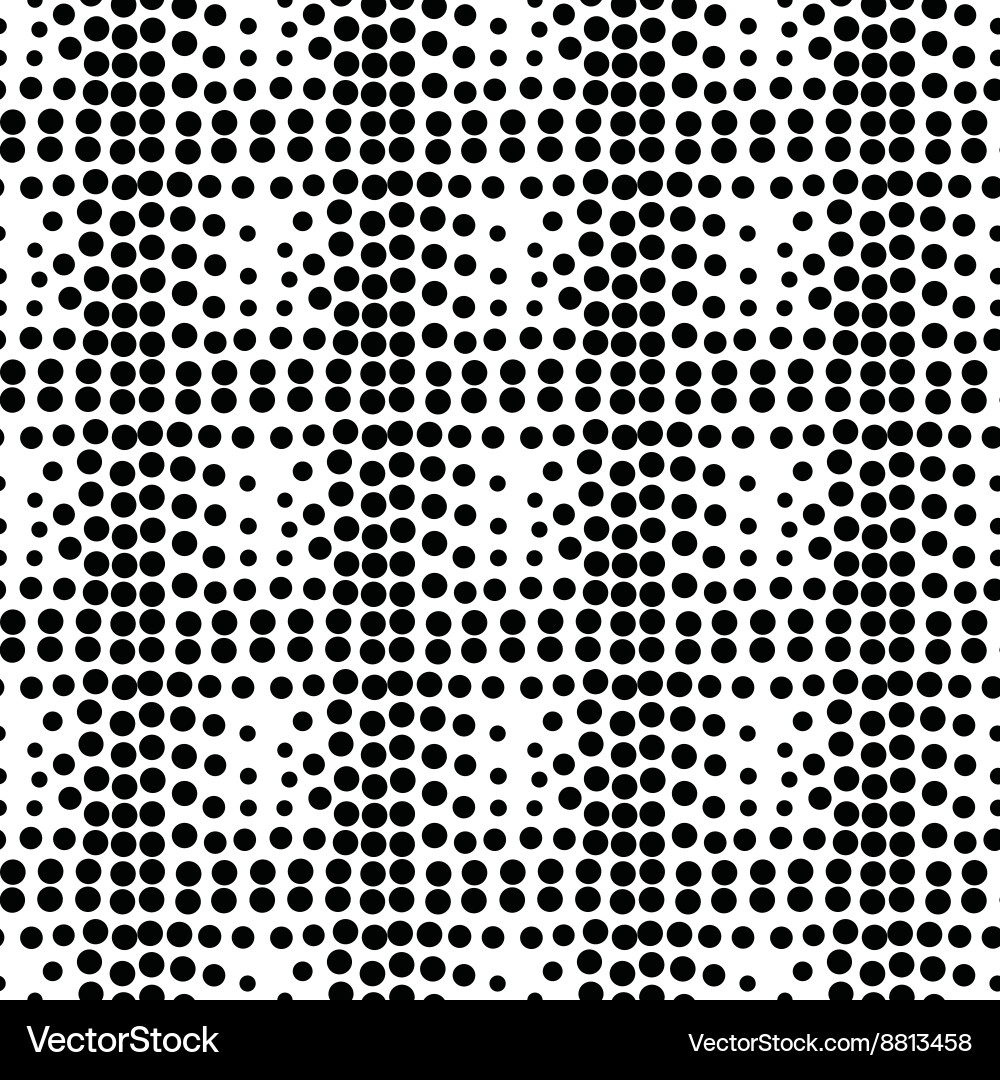 Black and White Geometric Pattern vector image