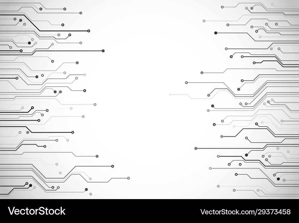 Circuit board structure science and technology Circuit board structure science and technology vector image