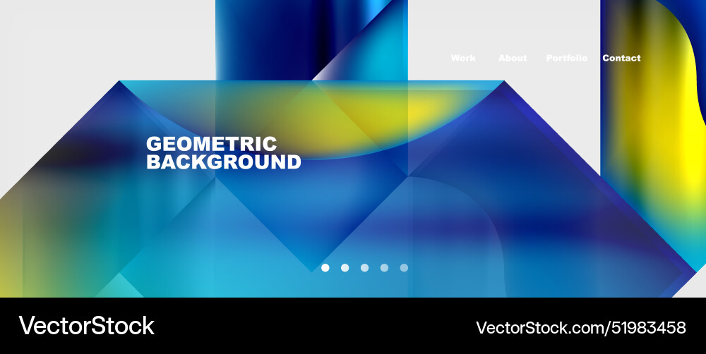 Glassmorphism geometric abstract background Glassmorphism geometric abstract background vector image