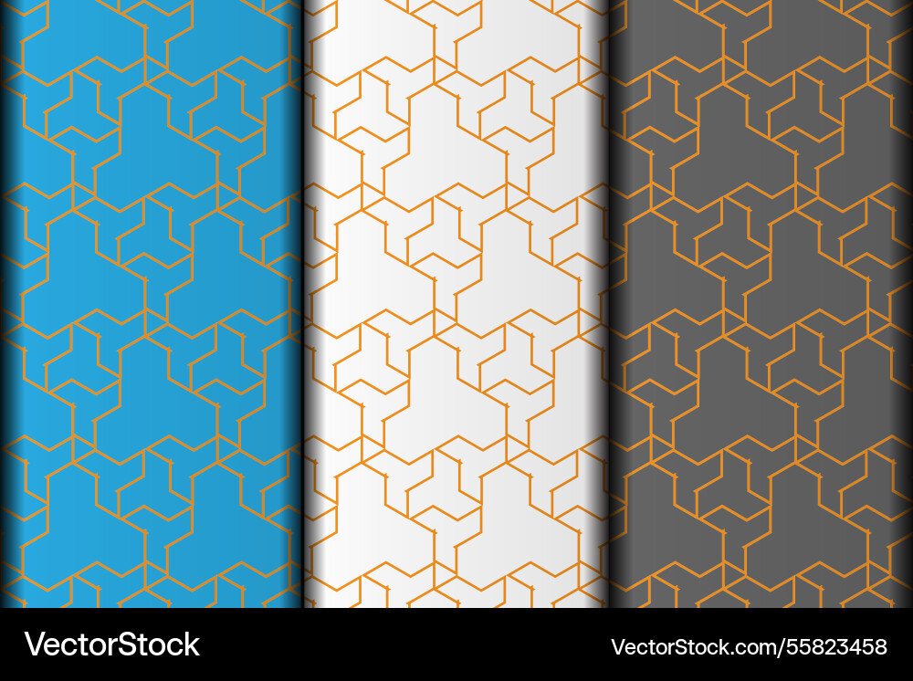 Simple pattern design element vector image
