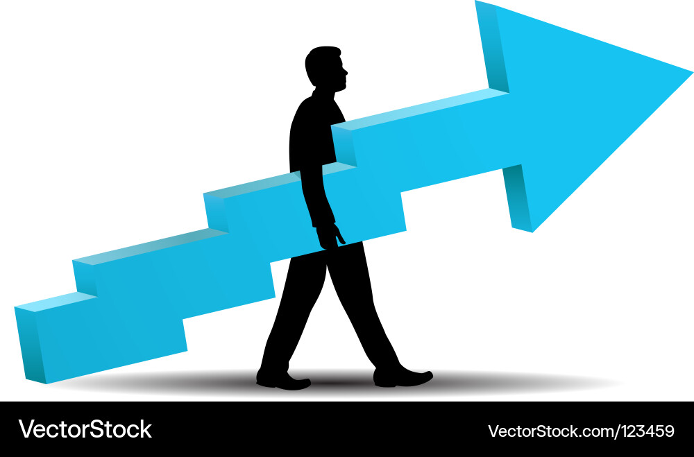Business Growth & Progress vector image