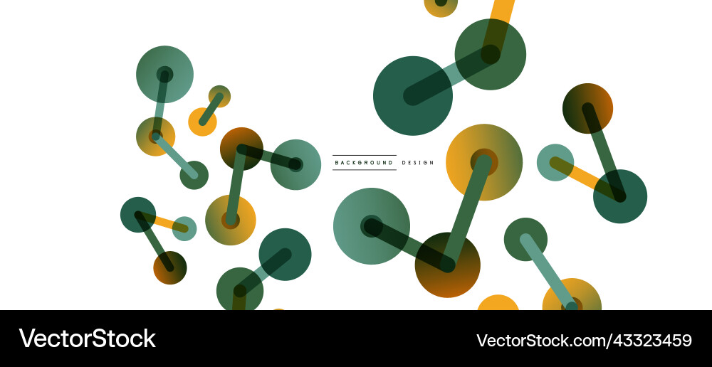 Network concept abstract background dots Network concept abstract background dots Vector Image