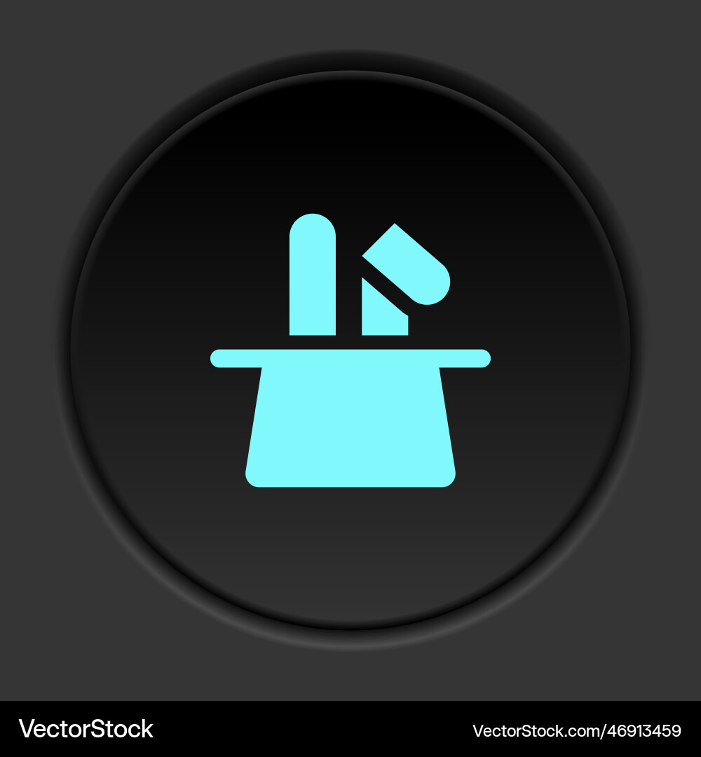 Round button icon maze puzzle strategy Round button icon maze puzzle strategy Vector Image