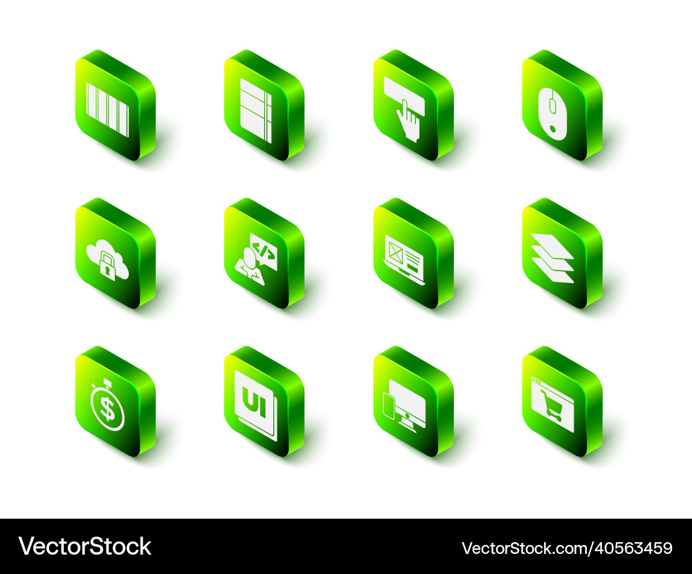 Set sketchbook or album keyboard computer mouse Set sketchbook or album keyboard computer mouse vector image