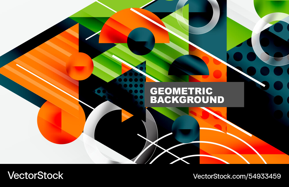 Sleek abstract background - layered triangles Sleek abstract background - layered triangles Vector Image