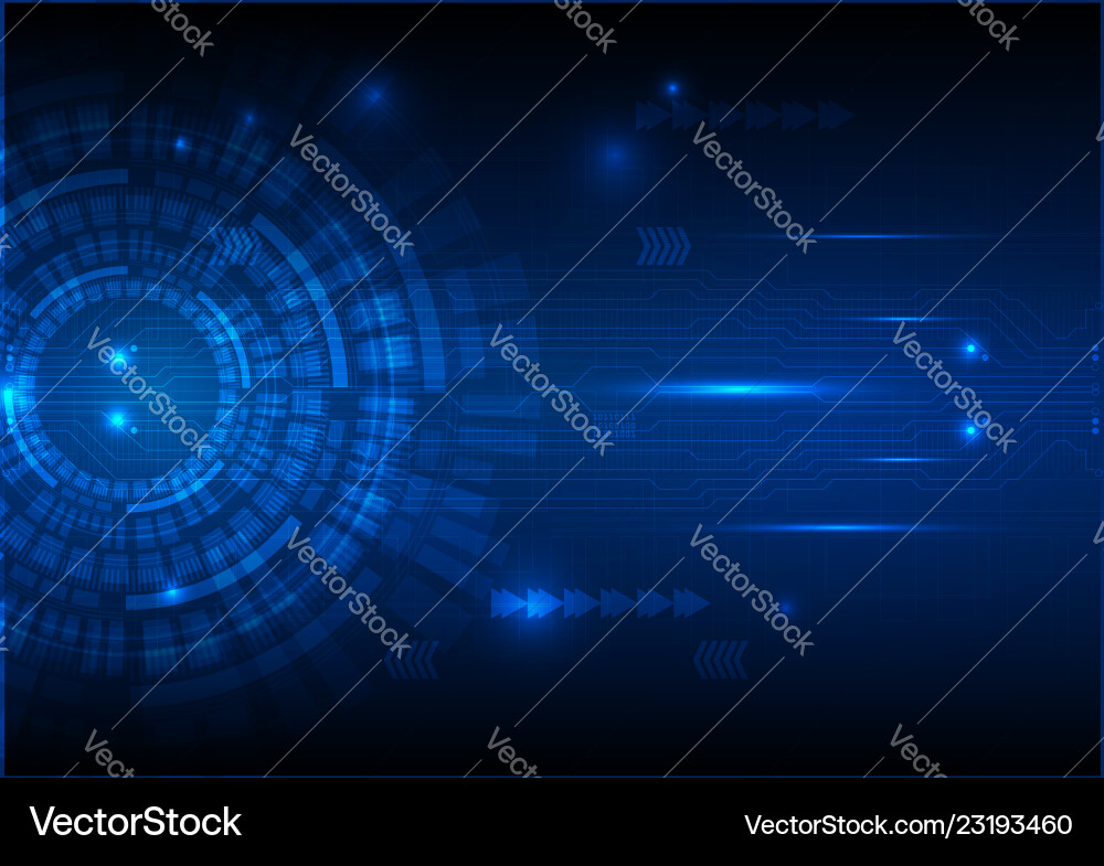 Digital technology circuit abstract background Digital technology circuit abstract background vector image