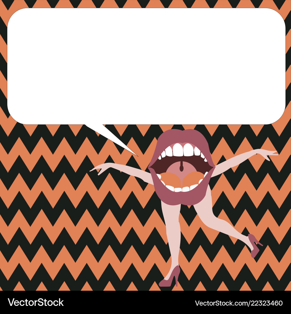 Flat design business empty Flat design business empty vector image