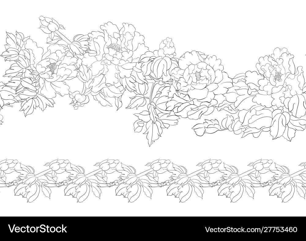 Pfingstbaumzweig mit Blumen Pfingstbaumzweig mit Blumen vektorbild