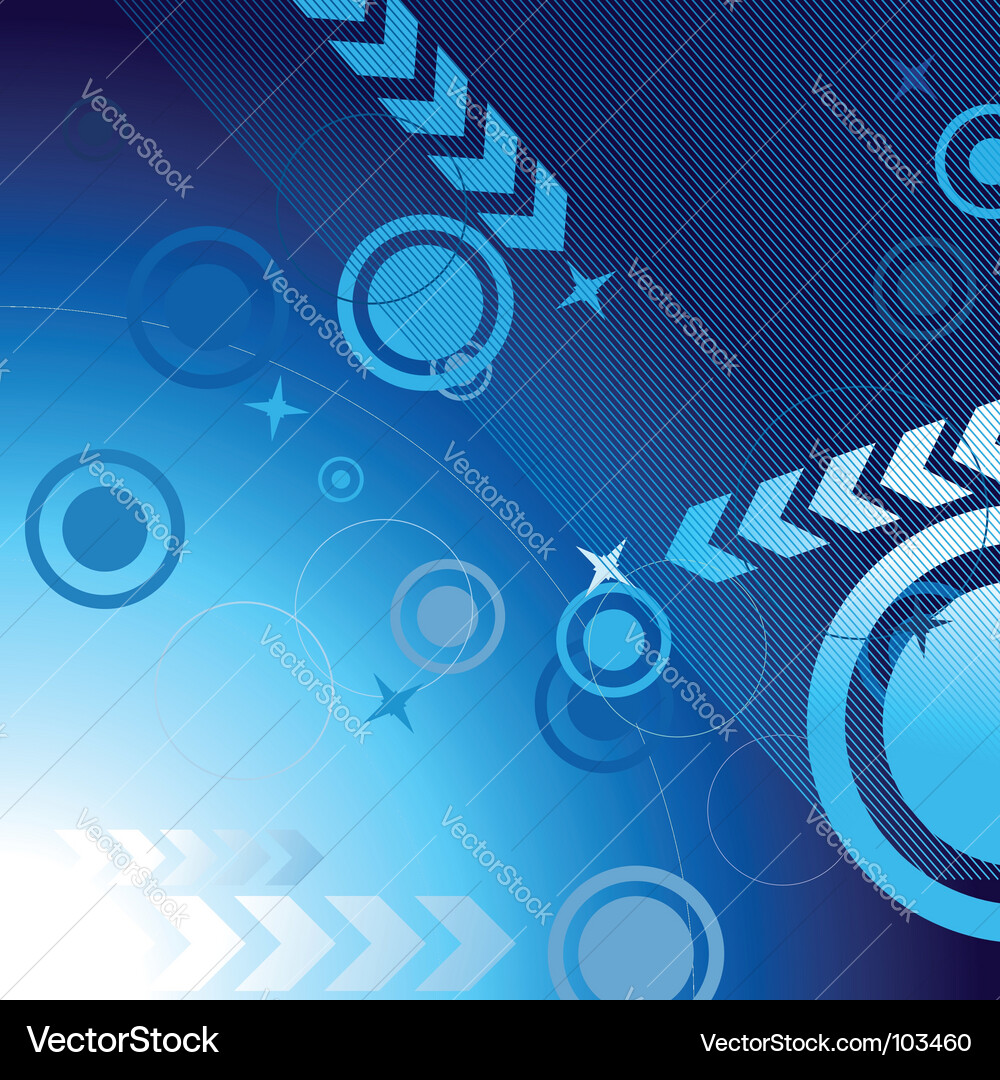 Techno pattern vector image