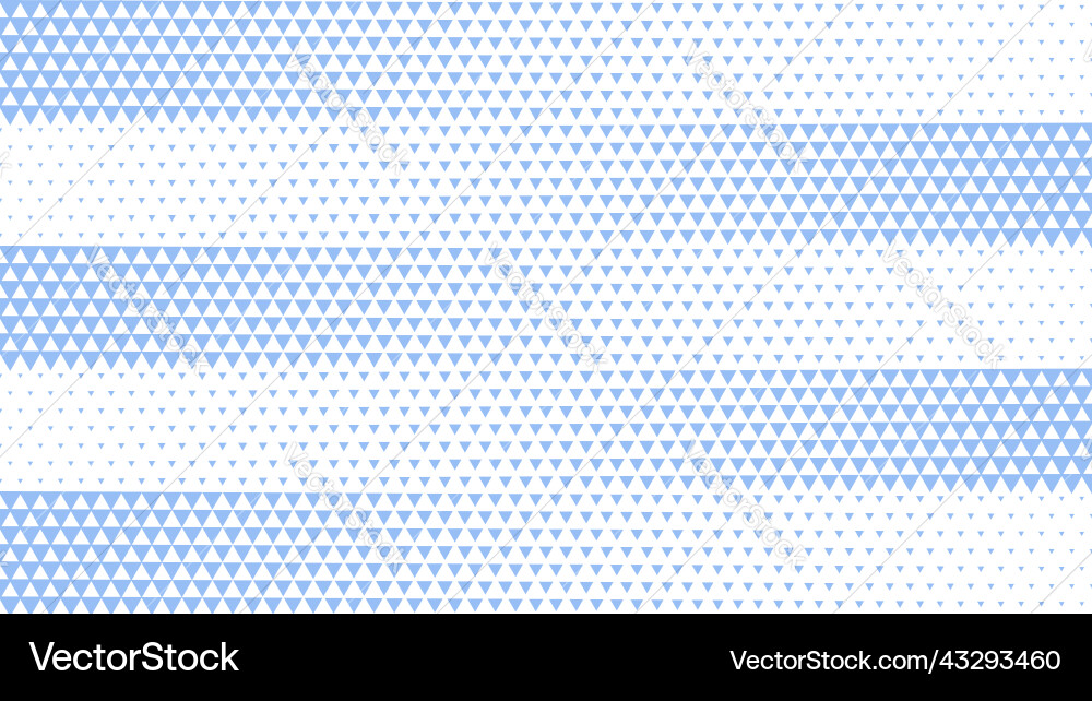 Triangles halftone conceptual geometry pattern Triangles halftone conceptual geometry pattern Vector Image
