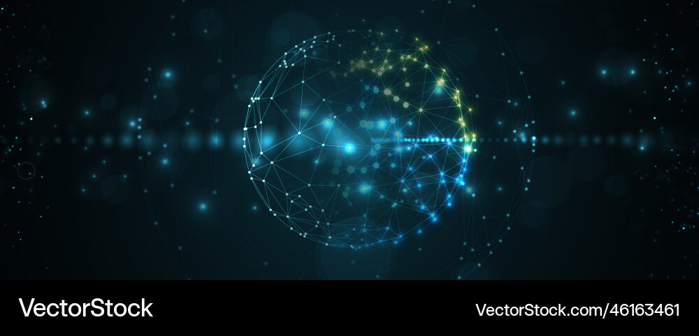 Quantum processing deep learning artificial Quantum processing deep learning artificial vector image