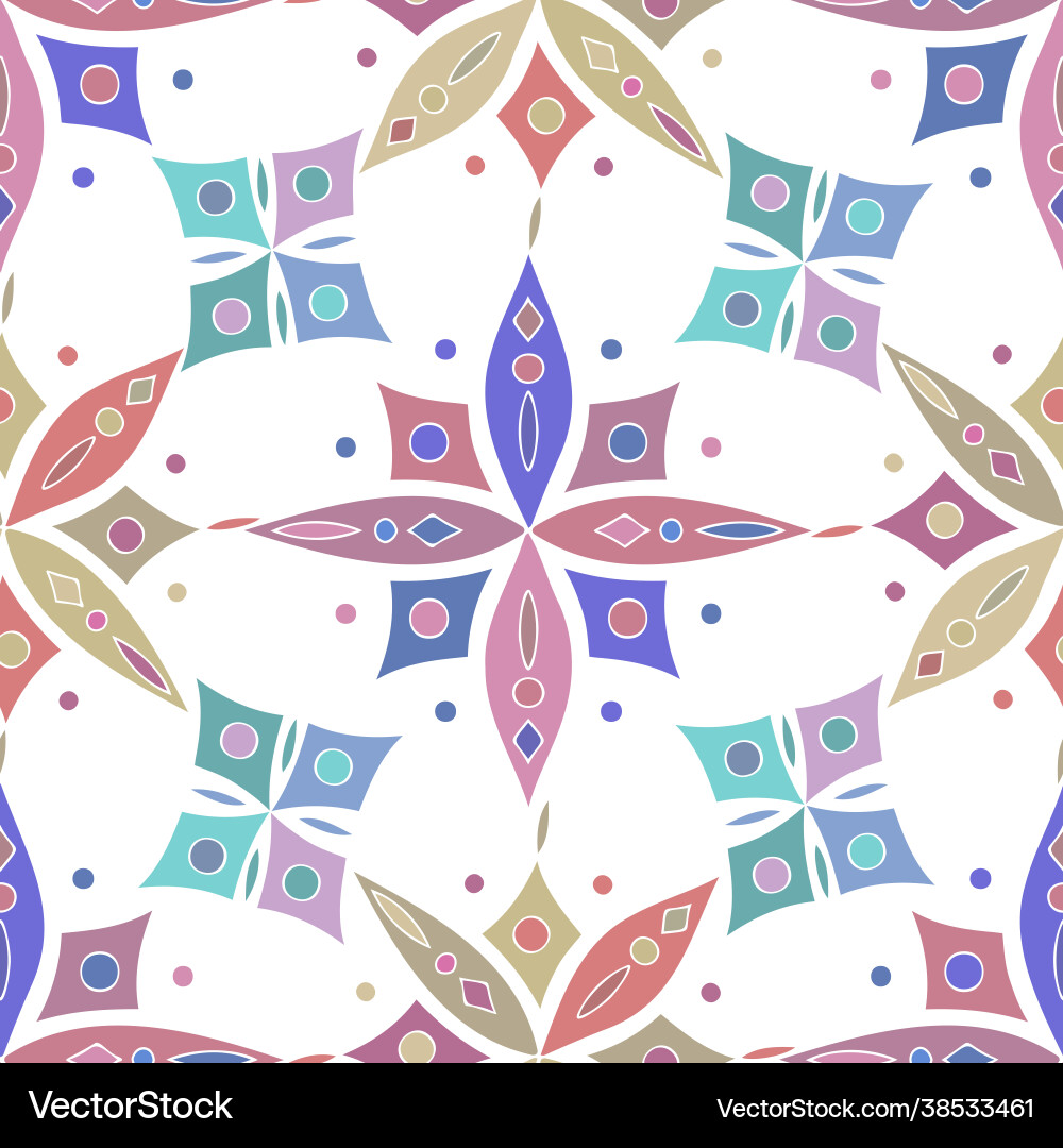 Seamless pattern colorful design Seamless pattern colorful design vector image