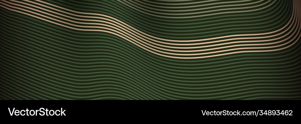 Banner wave lines pattern an abstract stripe Banner wave lines pattern an abstract stripe Vector Image
