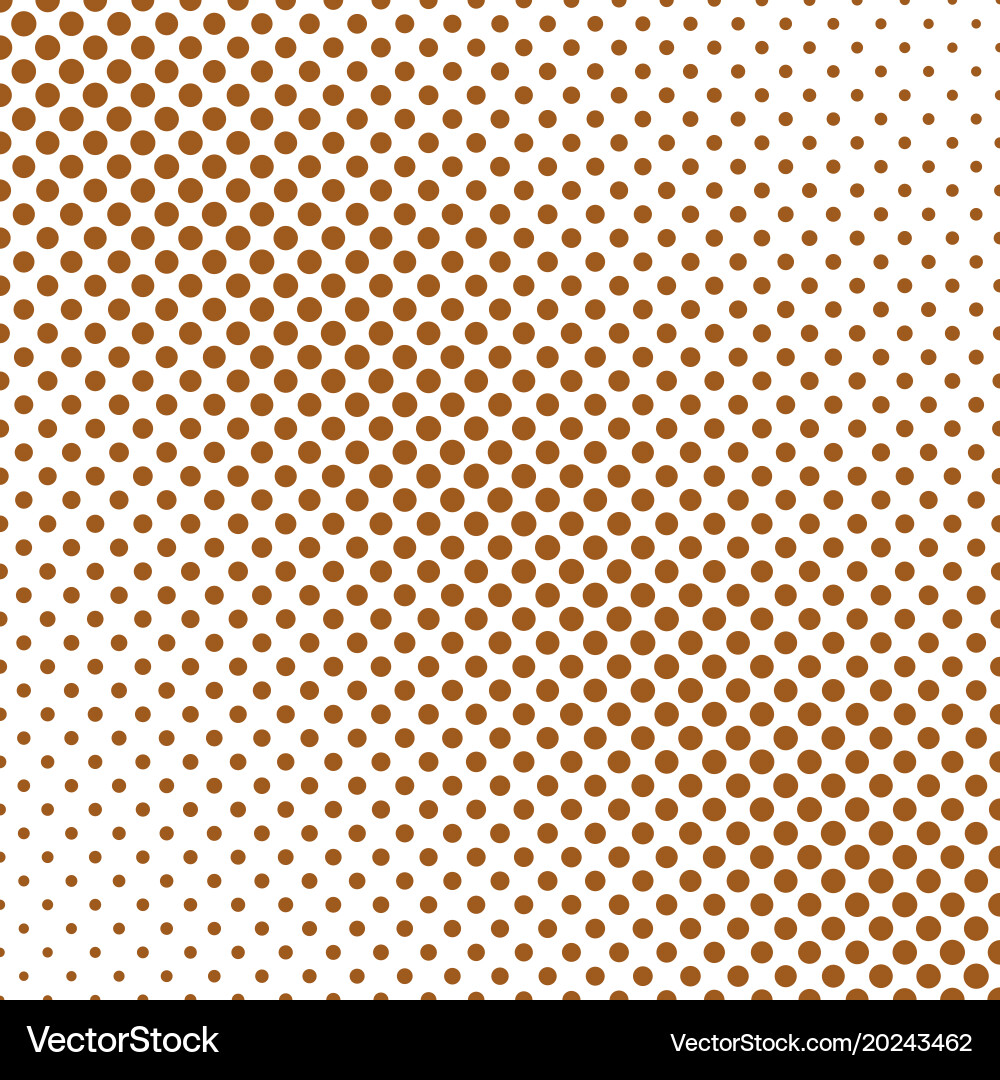 Halftone dot pattern background template Vector Image