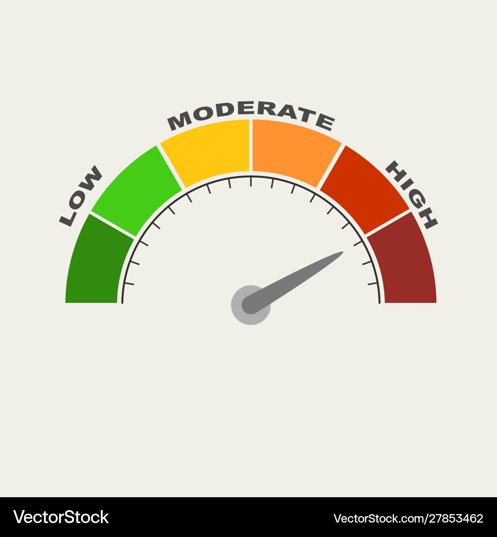 Measuring device concept vector image