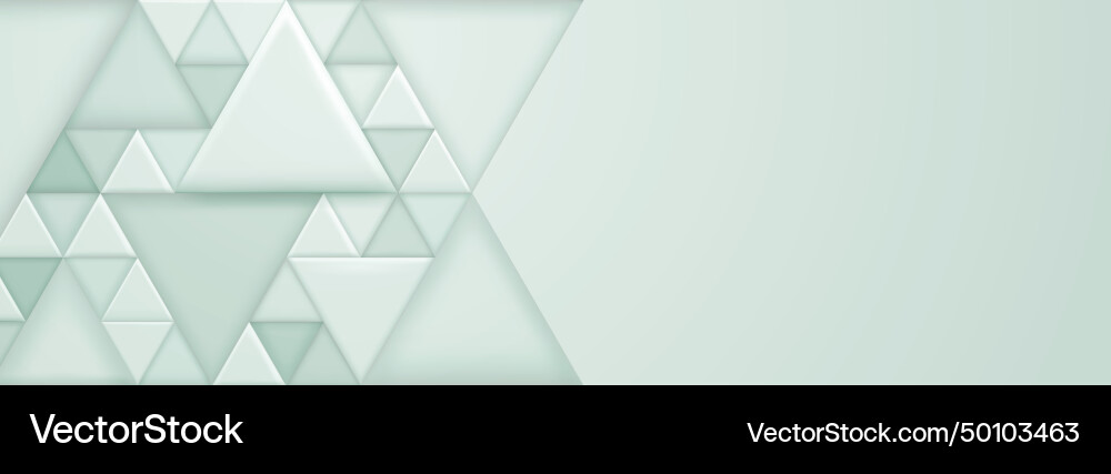 Abstract background with triangular shapes Vector Image