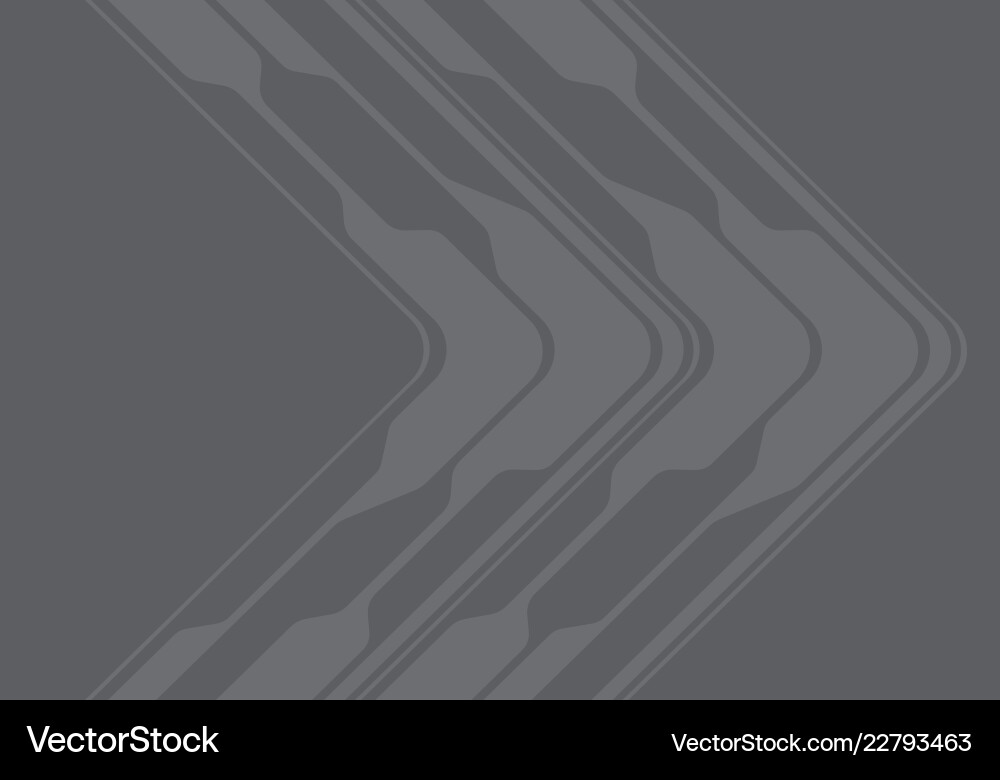 Abstract grey tone arrow curve direction Abstract grey tone arrow curve direction vector image