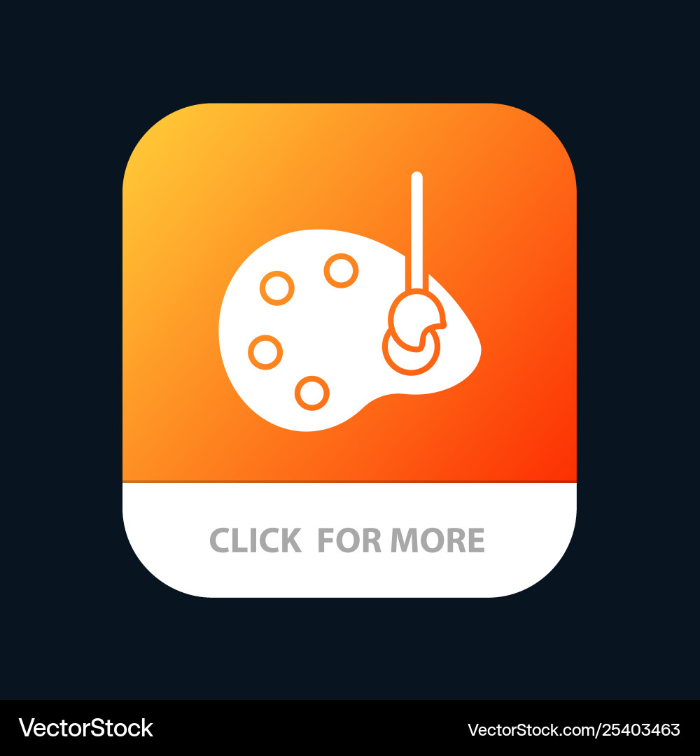 Art draw drawing edit mobile app button android Art draw drawing edit mobile app button android vector image