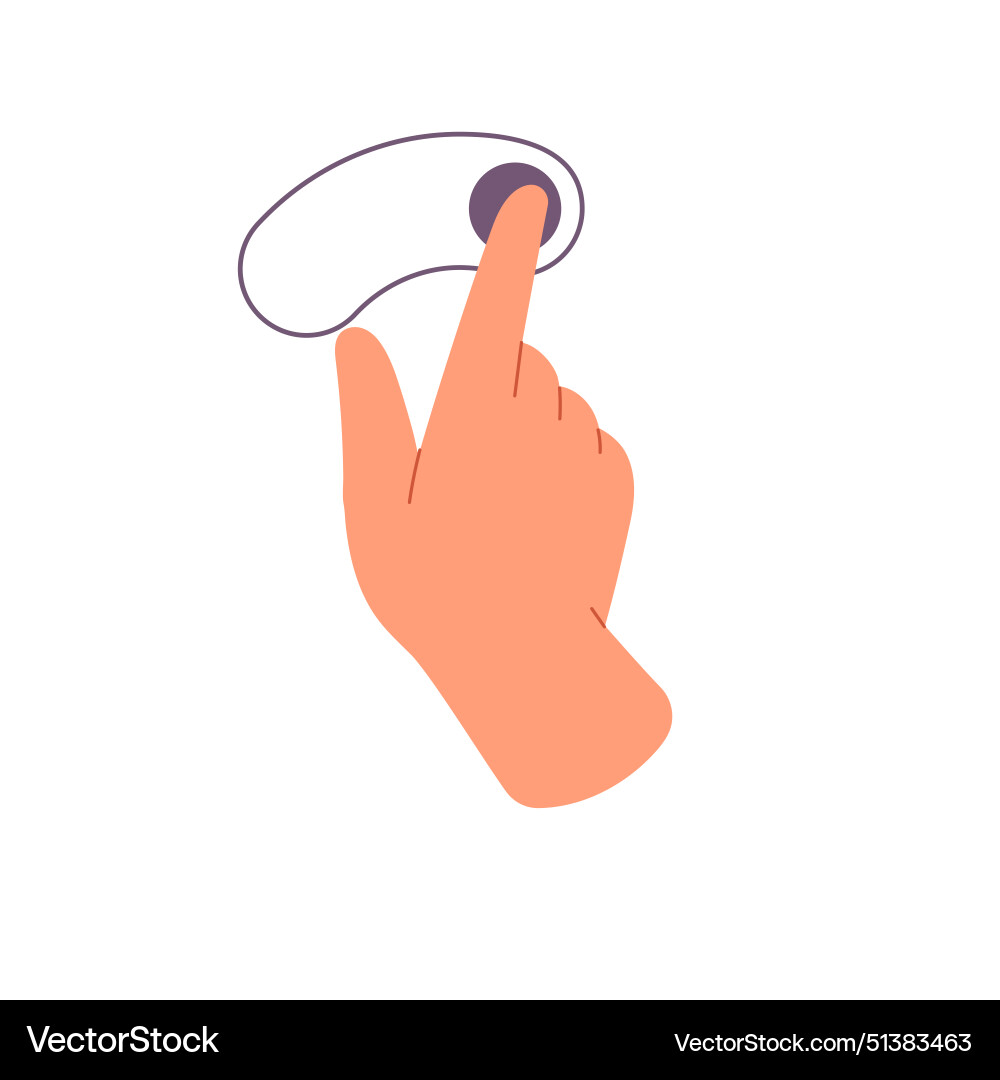 Right rotate icon for touchscreen control tutor Right rotate icon for touchscreen control tutor vector image