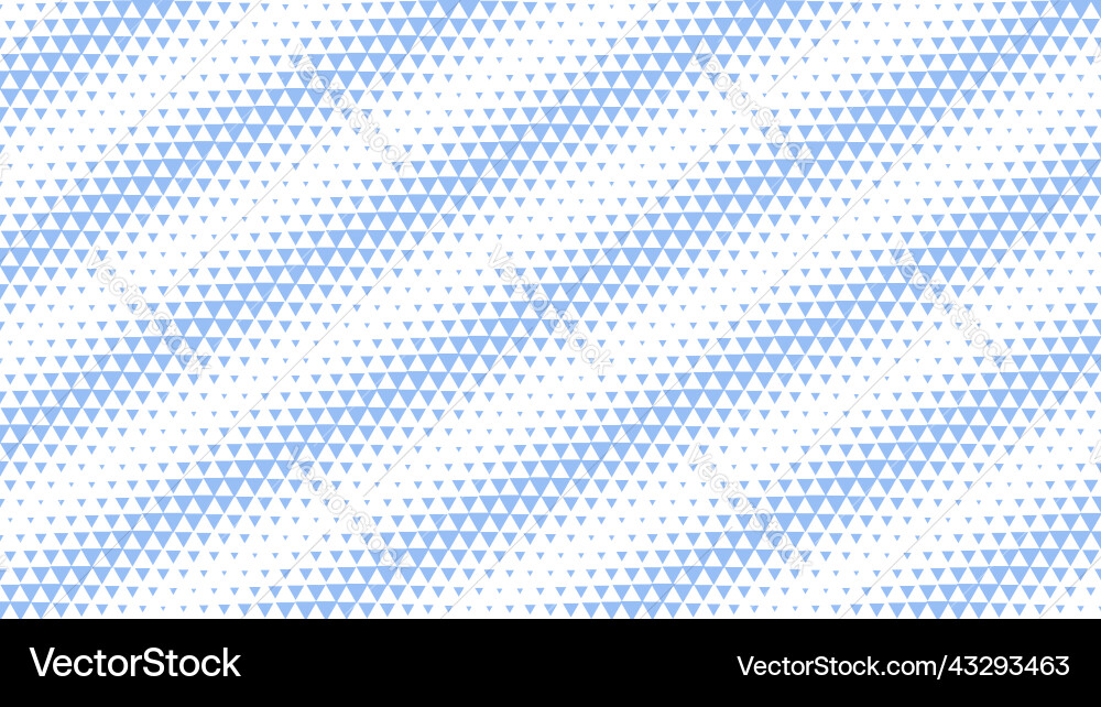 Triangular halftone tilted lines geometric Triangular halftone tilted lines geometric vector image