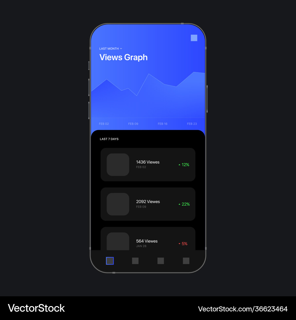 Analyse-App-Statistik-Grafik-Konzept Analyse-App-Statistik-Grafik-Konzept Vektorbild