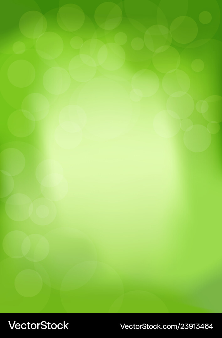 Spring modern trendy background with bokeh Vector Image