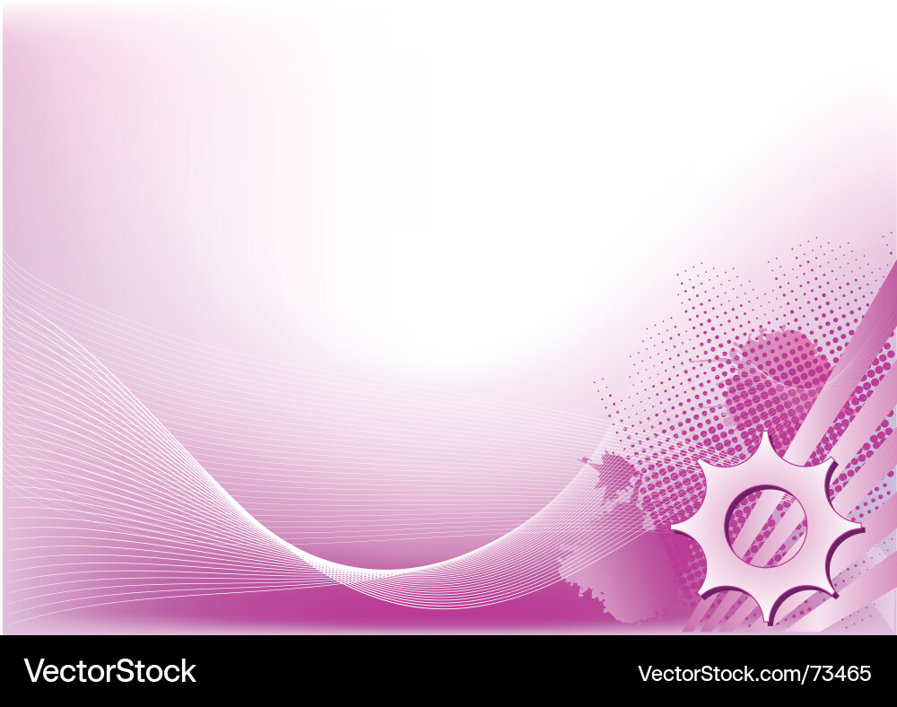Dynamic Pink Swirl Background Vector Image