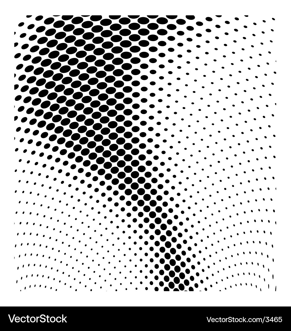 Halftone Pattern Dots vector image