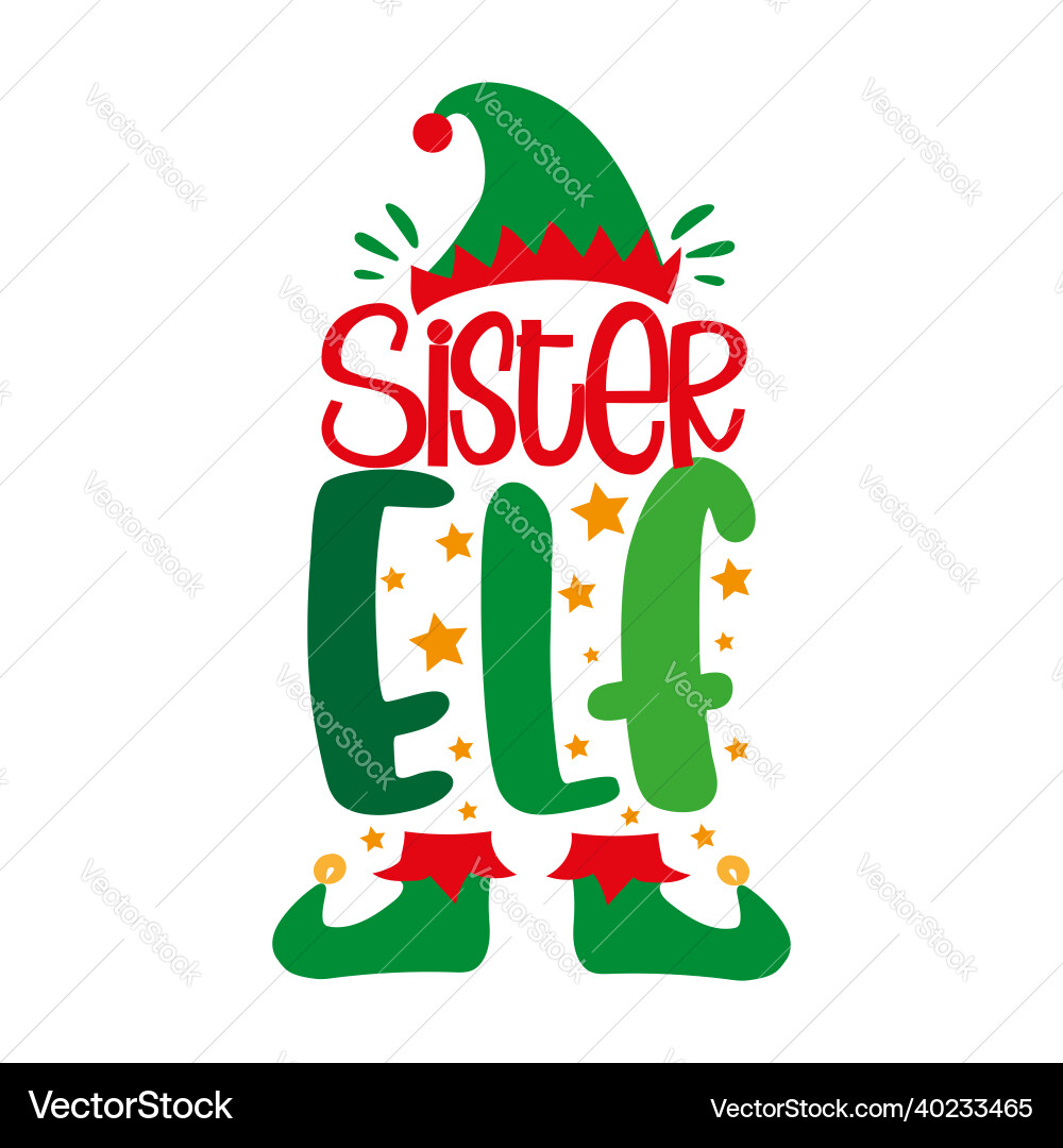 Schwester Elf - lustige Schuhe und Hut Schwester Elf - lustige Schuhe und Hut vektorbild