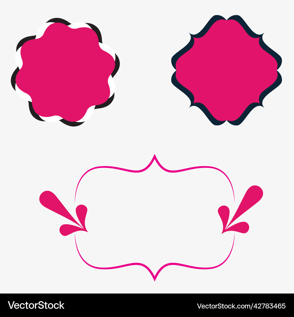 Symbols and objects for your designs Vector Image