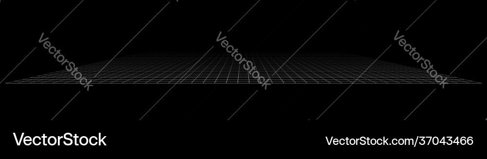 3d grid mesh in perspective vanishing lattice 3d grid mesh in perspective vanishing lattice Vector Image