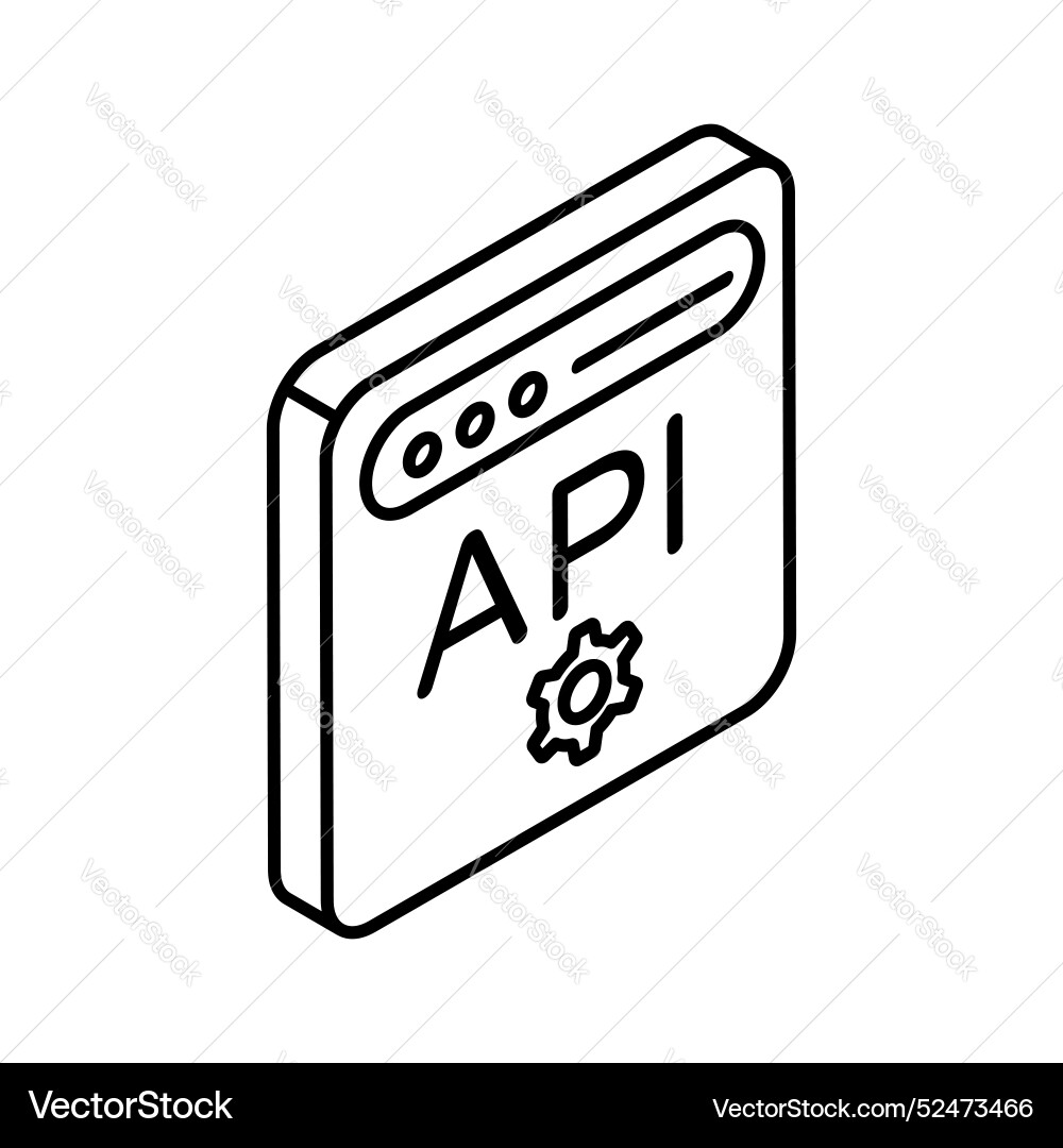 Application programming Vector Image