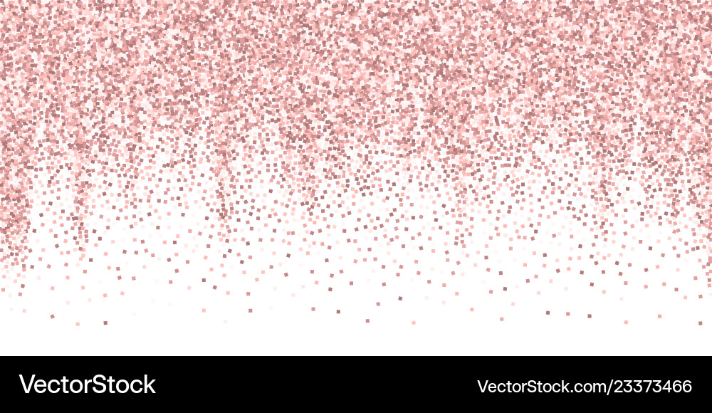 Pink Gold Glitter Confetti Sparkle Vector Image