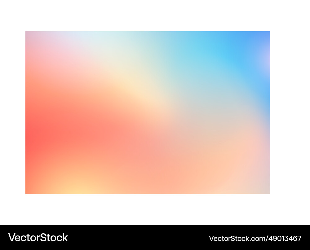 Gradient background abstract blurred backdrop vector image
