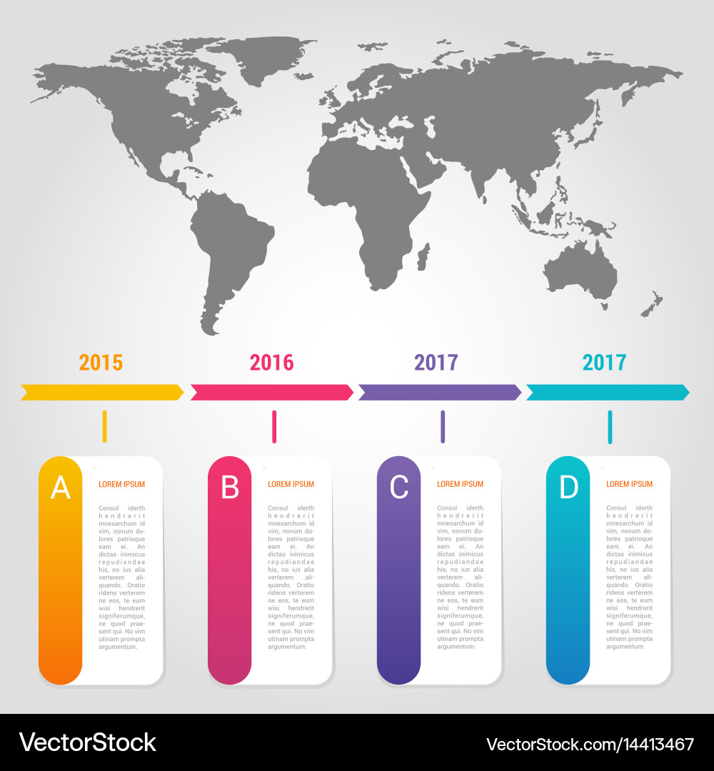 World Pointer Marks Icon Set vector image