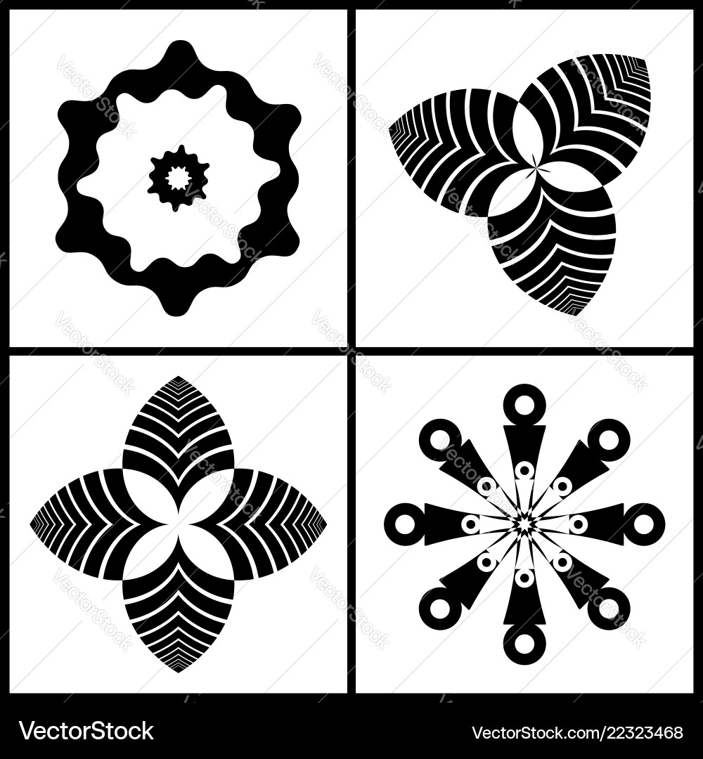 Design elements set Design elements set vector image