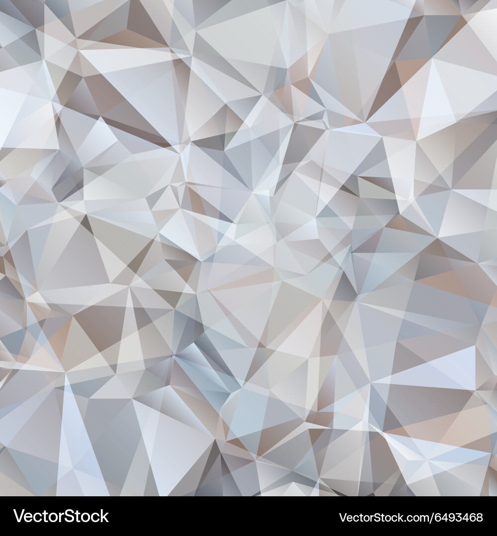 Grey Geometric Triangle Pattern vector image