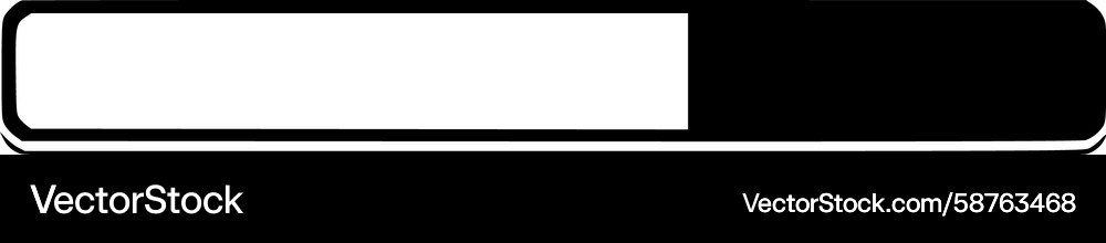 Loading Progress Bar Animation Vector Image