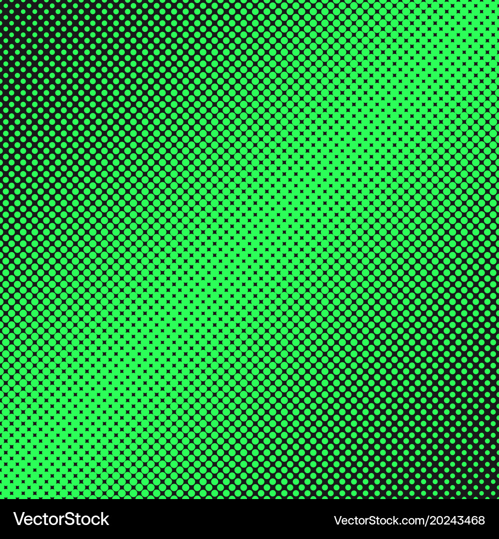 Retro halftone polka dot pattern background vector image
