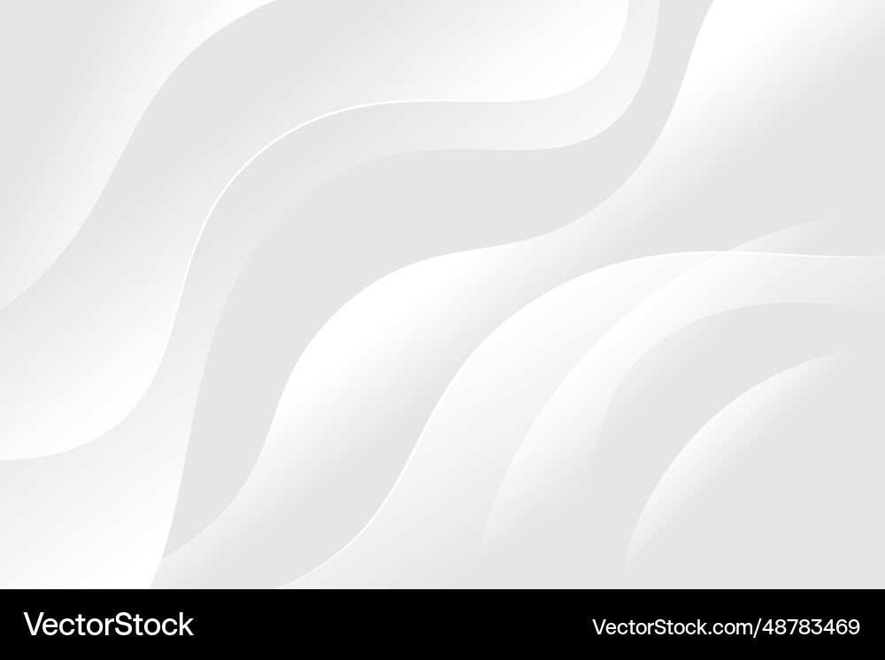 Abstract grey background poster with dynamic waves Abstract grey background poster with dynamic waves vector image