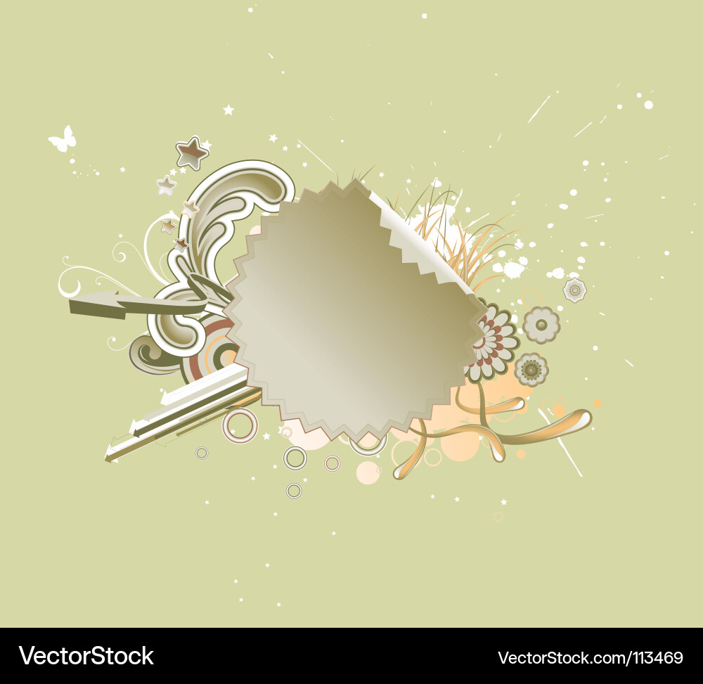 Funky abstract background Vector Image